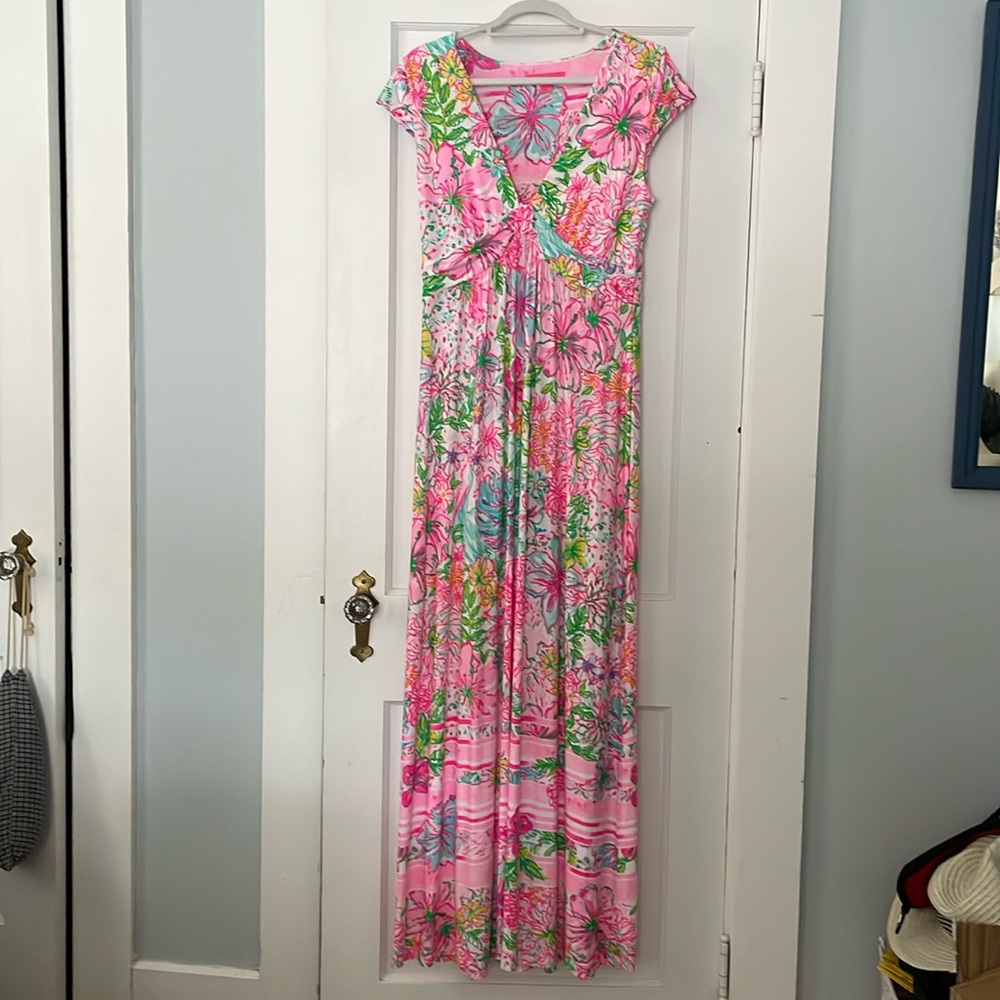 Lilly Pulitzer maxi dress. Size large.